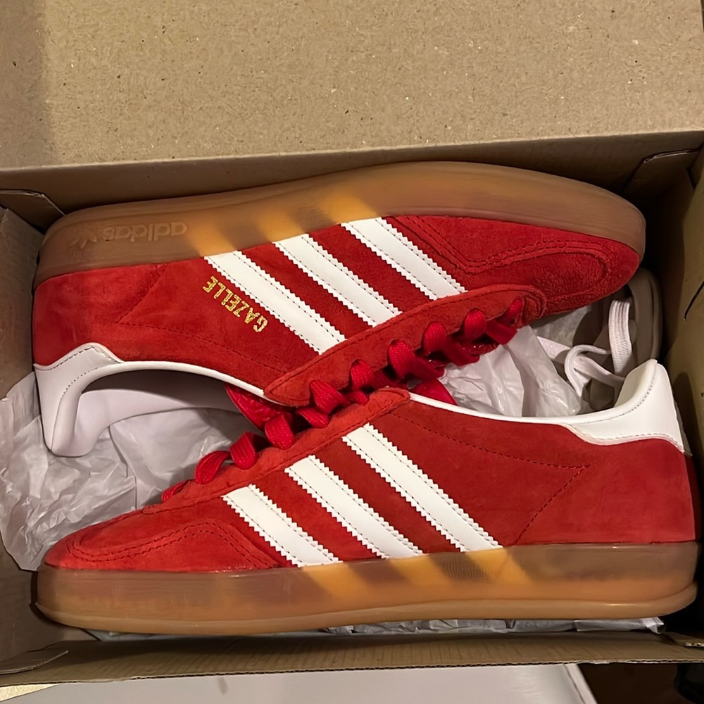 Adidas Gazelle better scarlet